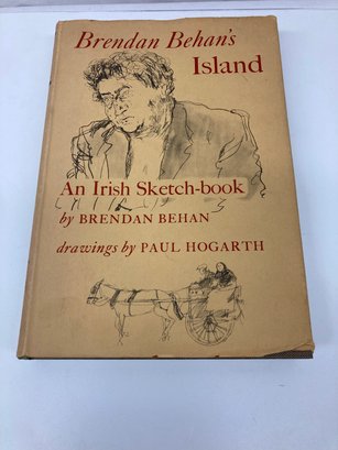 Brendan Behan's Island Irish Sketch Book First Printing 1962