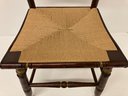 Vintage Rush Seat Side/Dinning Chair