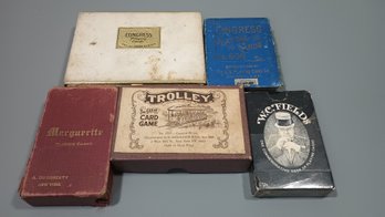 Vintage And Antique Playing Cards And Game