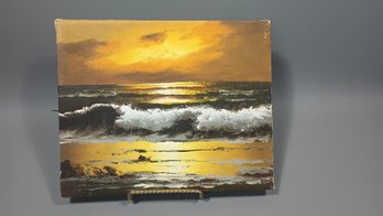 Sunset Sescape Oil Painting