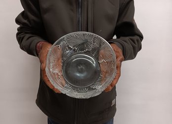 Lalique France Bowl With Rosenthal Bowl