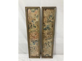 Vintage Chinese Embroidery Textile Art