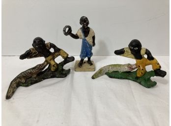 Vintage Cast Iron Figures