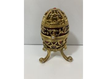 Vintage Faberge Style Egg Musical