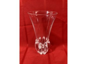 Vintage Steuben Signed Crystal Vase