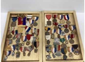 Vintage Medals Athletic Military & Honorary