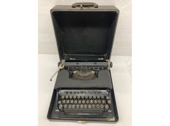 1920s-30s Vintage LC & Smith Corona Standard Typewriter & Case