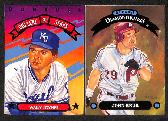 1991 & 1992 Leaf:  Wally Joyner & John Kruk