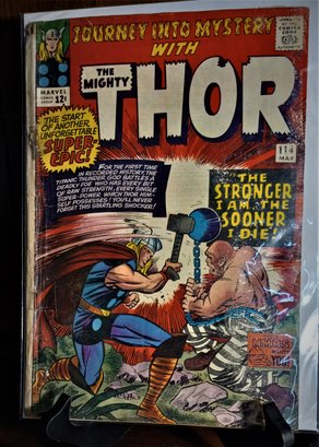 Thor:  Marvel Comics Group 12 Cents...Issue #114 {March}