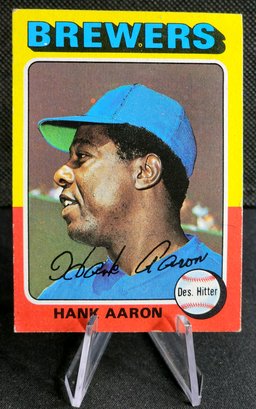 1974 Topps:  Hank Aaron