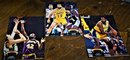1993 Topps Stadium Club:  Three(3) Lakers...James Worthy, Vlade Divac & Sam Perkins {3 Card Lot}