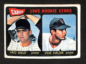 1965 Topps:  Steve Carlton {Rookie Card}