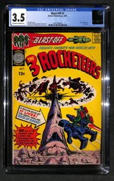 3 Rocketeers - Blast Off #1:  The Hulk Invades The Campus {CGC 3.5}