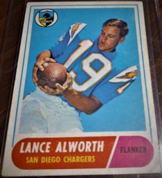 1968 Topps:  Lance Alworth
