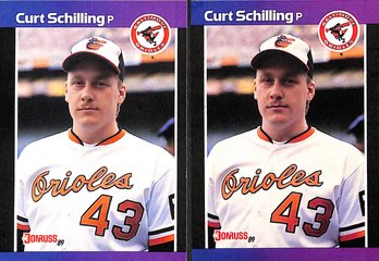1989 Leaf:  Curt Schilling {Rookie Card}