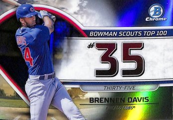 Bowman 2023:  Brennan Davis 'Bowman Scouts Top 100'