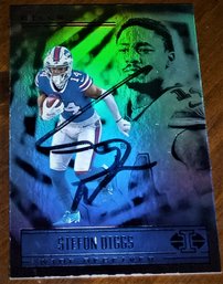 2021 Panini Illusions:  Stefon Diggs...{VS Autograph Authentications