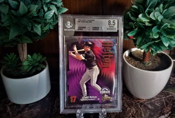 Todd Helton:  BGS Near Mint/ Mint Plus '8.5' {Hall Of Fame Election 2024}