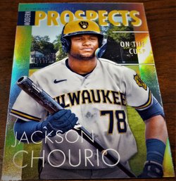 2023 Bowman Chrome:  Jackson Chourio:  'Modern Prospects'