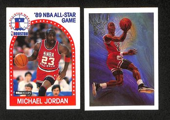 1989 & 1990 NBA Hoops:  Michael Jordan