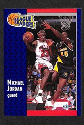 1991 Fleer:  Michael Jordan {league Leaders}