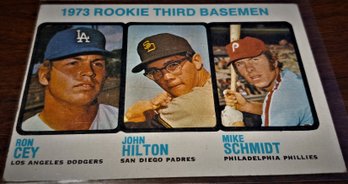 Topps 1973:  Mike Schmidt {Rookie Card}