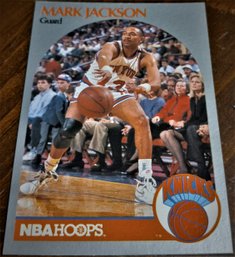 1990 NBA Hoops:  Mark Jackson (Mass Murderers Menendez Brothers Watching)