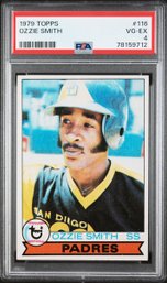1979 Topps:  Ozzie Smith {Rookie Card} - PSA '4' {Very Good/ Excellent}
