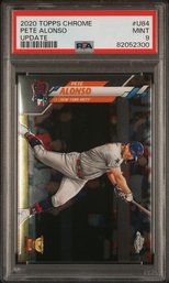 2020 Topps Chrome:  Pete Alonso {Rookie Gold Cup} - PSA 9 'Mint'
