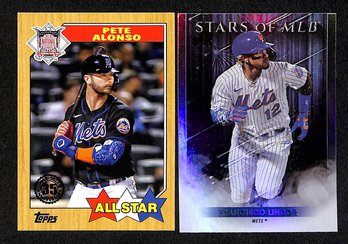 2022 Topps:  Pete Alonso & Francisco Lindor