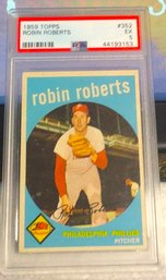 1959 Topps:  Robin Roberts - PSA '5' {Excellent}