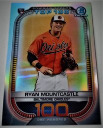 Bowman 2021 Scouts:  Ryan Mountcastle {Top 100 - Rookie}...#100