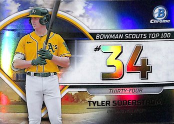 Bowman 2023:  Tyler Soderstrom {Bowman Top Scouts #34}