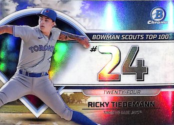 Bowman 2023:  Rickey Tiedemann {Bowman Top Scouts #24}
