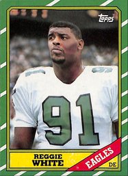 Topps 1986:  Reggie White {Rookie Card}