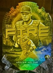 2022 Topps Fire:  Yadier Molina {Future Hall Of Famer}?