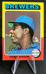 1974 Topps:  Hank Aaron