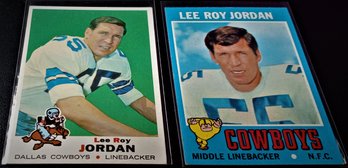 Topps 1969 & 1971 NFL:  Lee Roy Jordan