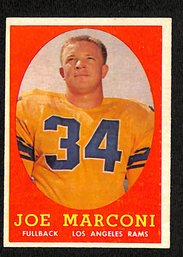 1958 Topps:  Joe Marconi {Rookie Card}