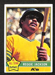1976 Topps:  Reggie Jackson