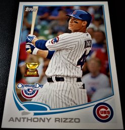 2013 Opening Day:  Anthony Rizzo {Rookie Gold Cup}