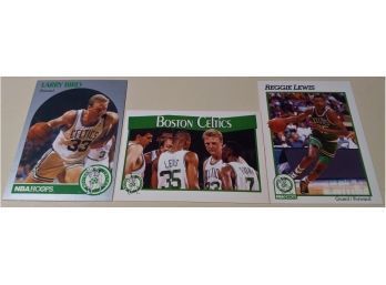 1990 & 1991 NBA Hoops:  Larry Bird & Team Boston Celtics!