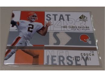 2001 Upper Deck:  Tim Couch Relic