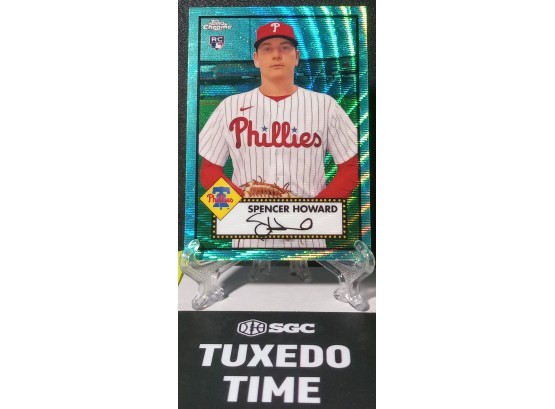2021 Topps Chrome Anniversary Edition:  Spencer Howard (Rookie Card)