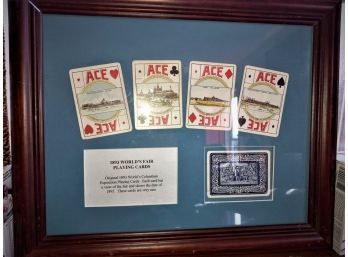 The World's Fair Playing Cards Display (Original 1893 Cards)!
