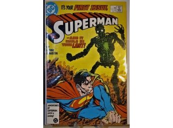 DC:  Superman Comics (1st Edition) - January 1987