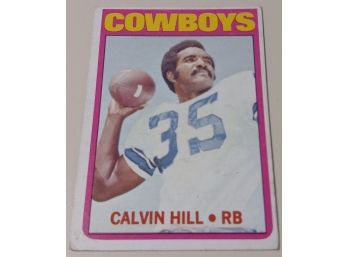 1972 Topps:  Calvin Hill