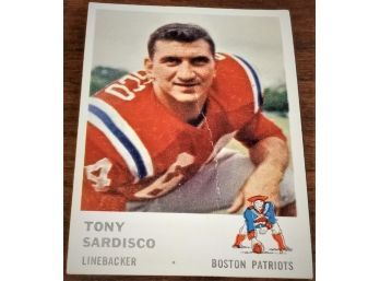 1961 Topps:  Tony Sardisco