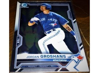 2021 Bowman Chrome:  Jordan Groshans