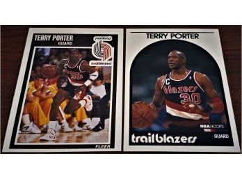 1989 Fleer & 1989 NBA Hoops:  Terry Porter